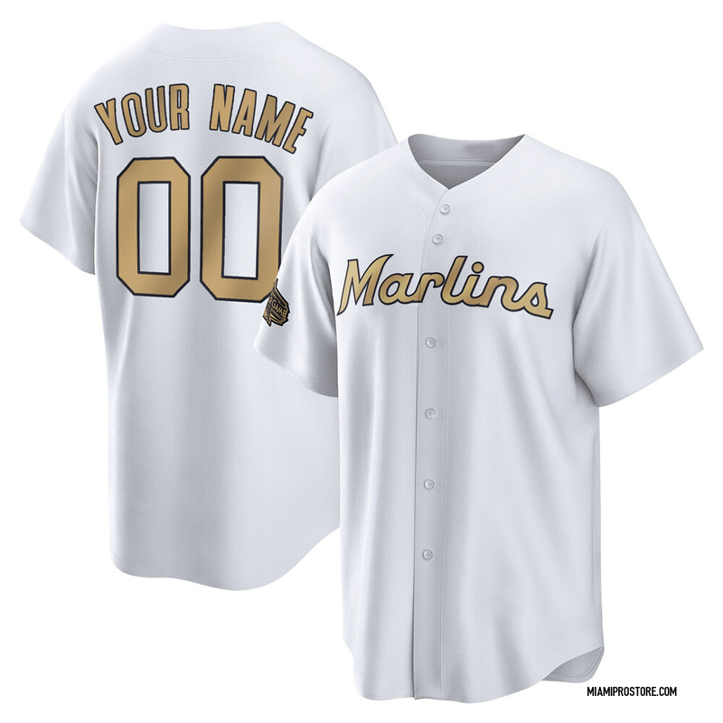 Baseball Miami Marlins Customized Number Kit for 2021 City Connect Jersey –  Customize Sports