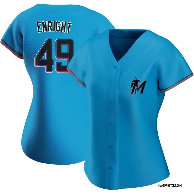 Miami Marlins Nike Youth Alternate Replica Team Jersey - Blue